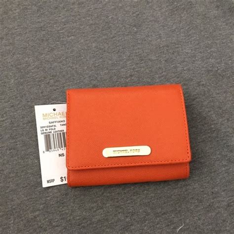 michael kors tangerine wallet|Michael Kors wallets for women.